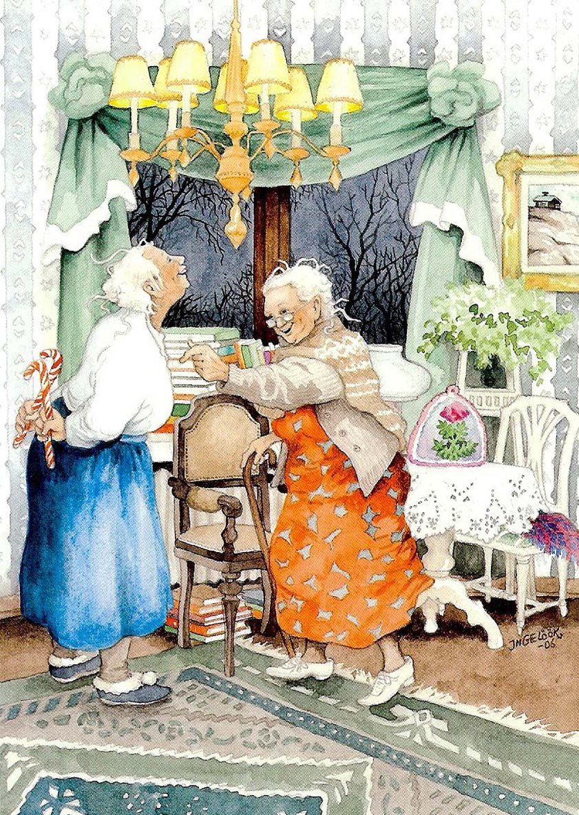 Финская художница Инге Лоок