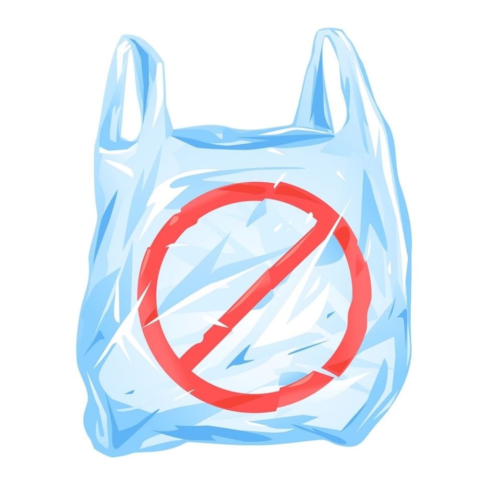 Пакеты с покупками на прозрачном фоне