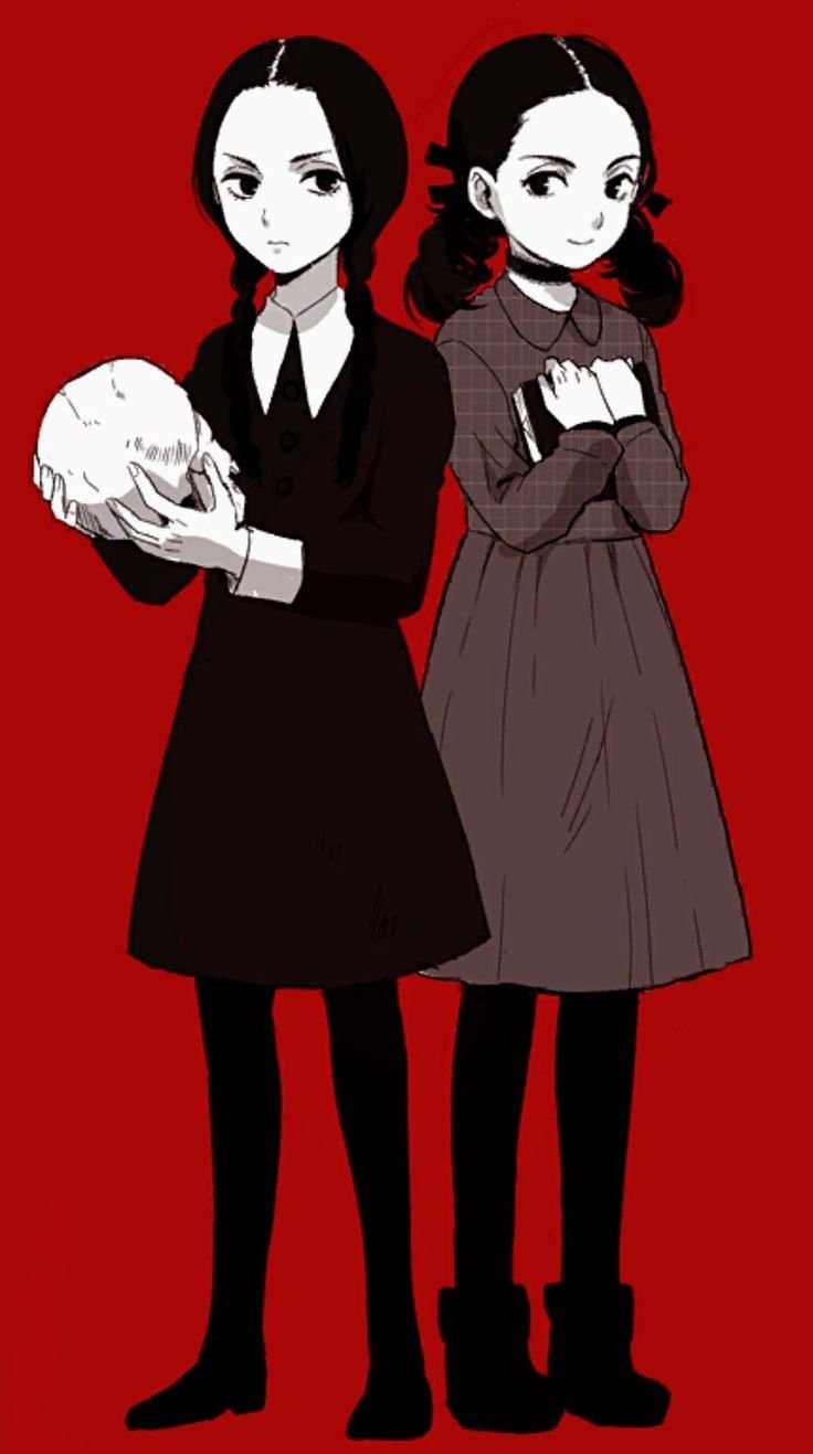 Уэнзди Аддамс арт