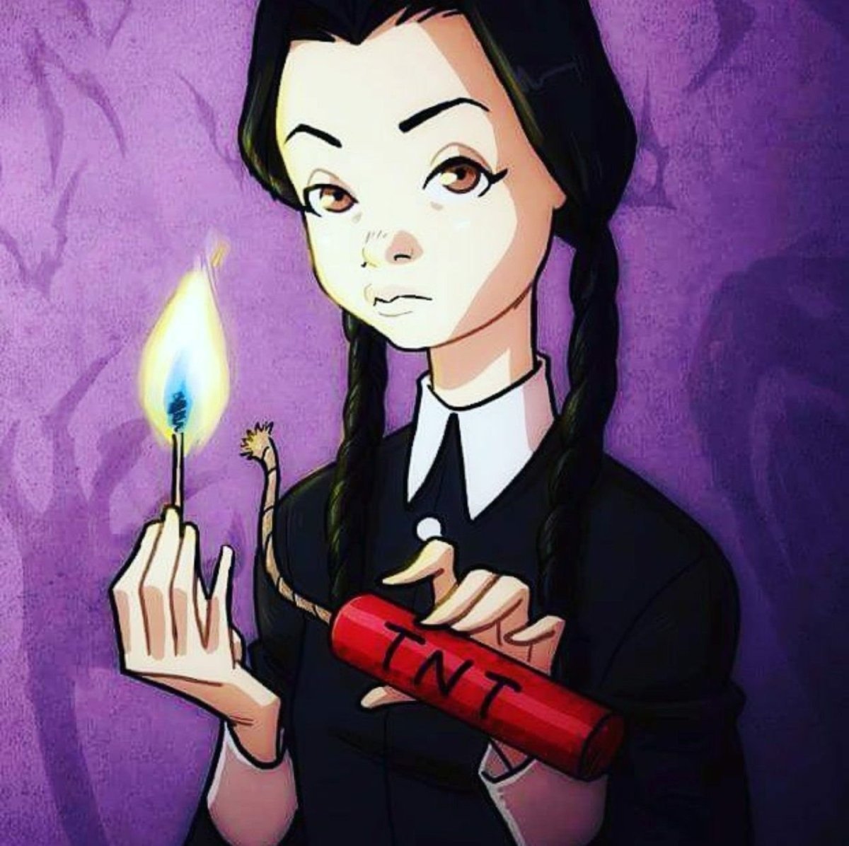 Адамс семейка Уэнсдей Аддамс