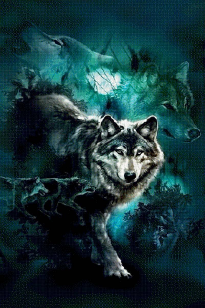 Волк фэнтези