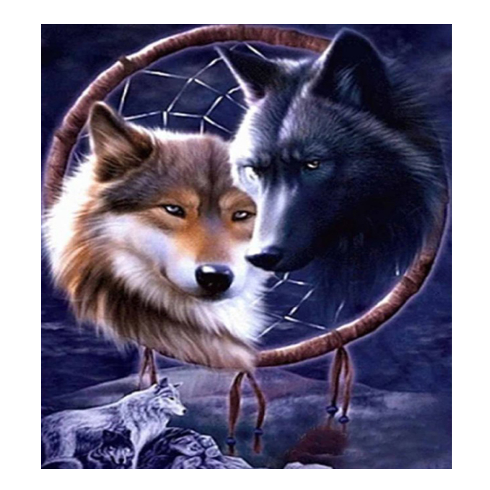 Как выглядит снежный волк