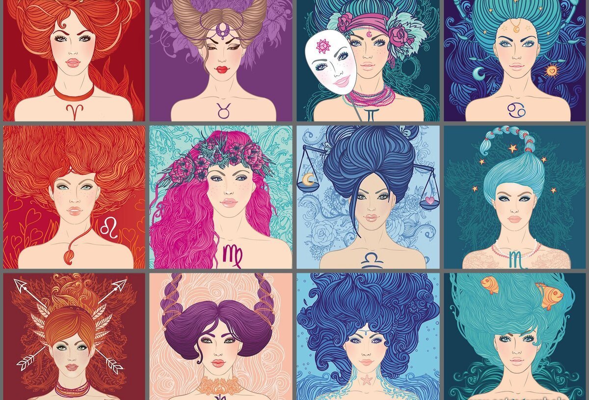 Знаки зодиака девушки