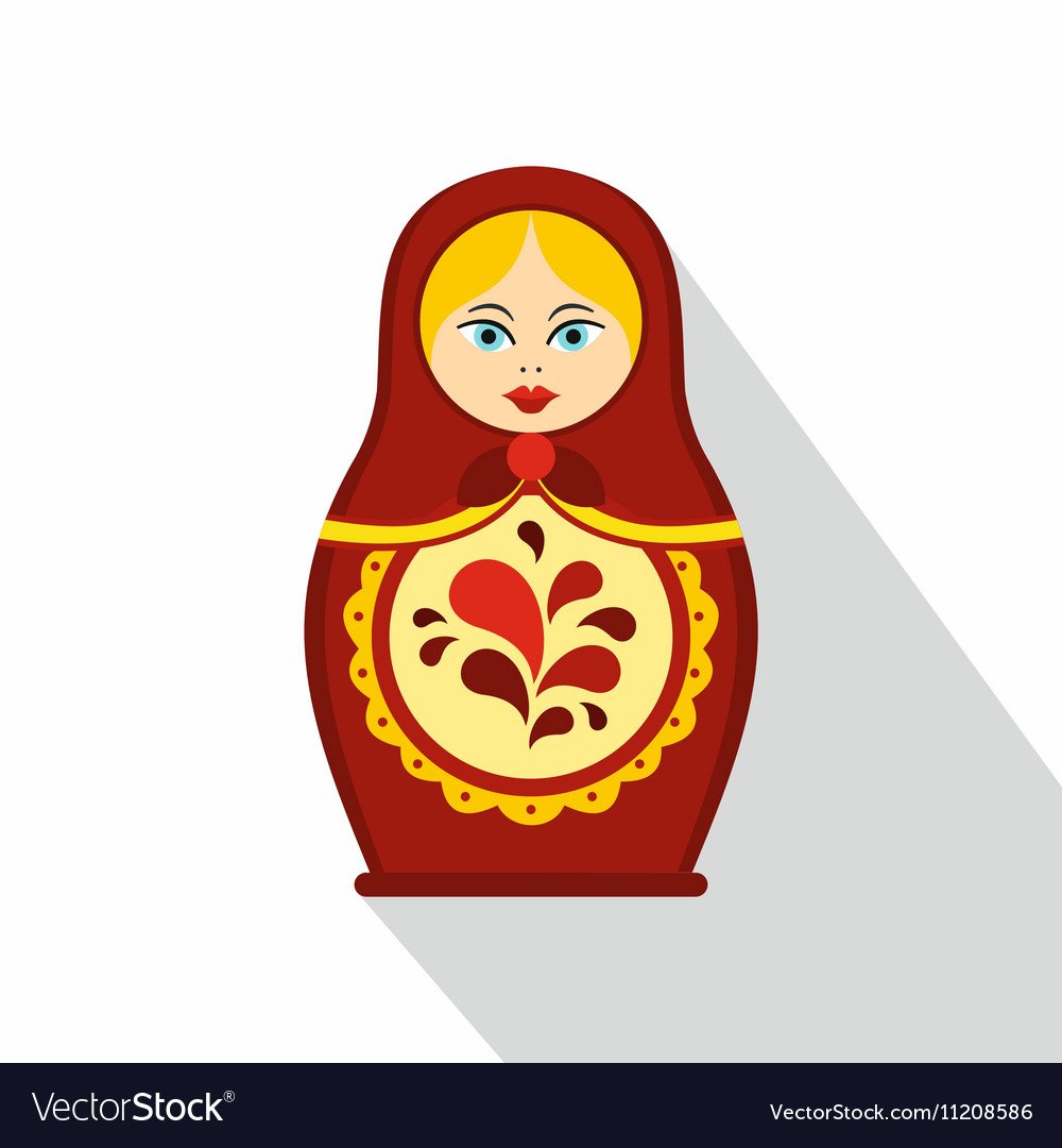 Матрешки в национальных костюмах народов России осетинка