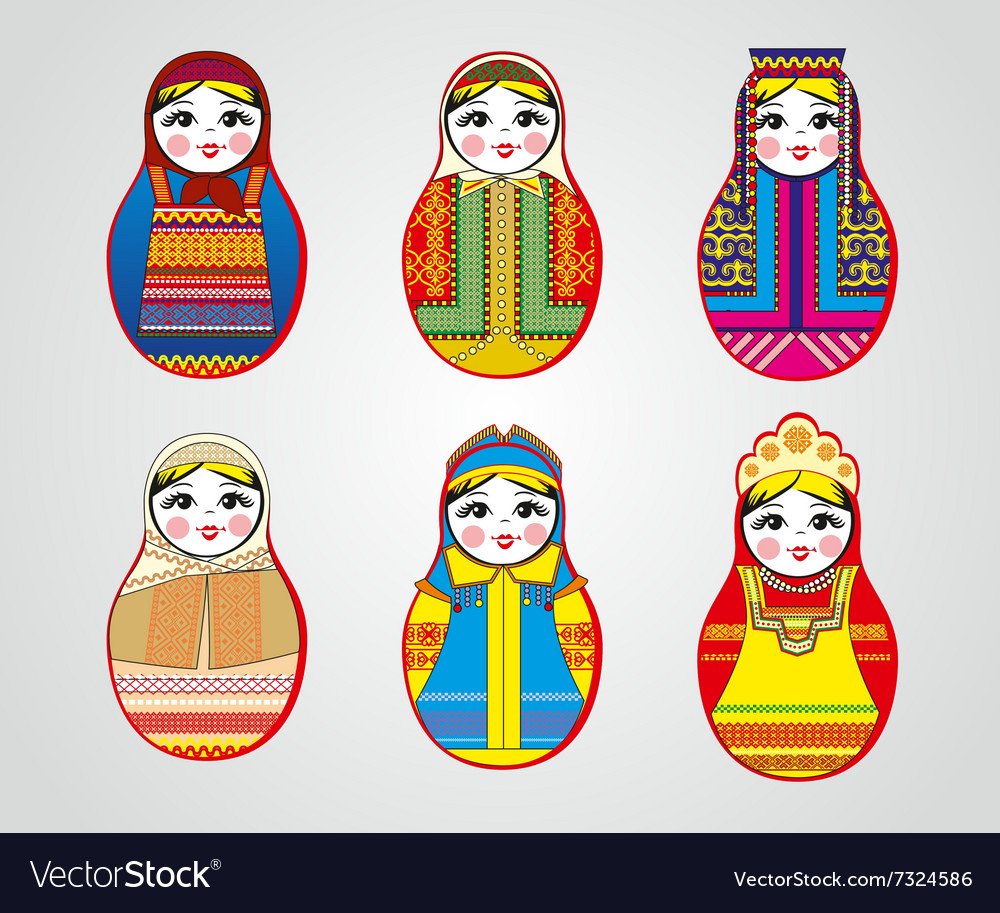Матрешка картинка