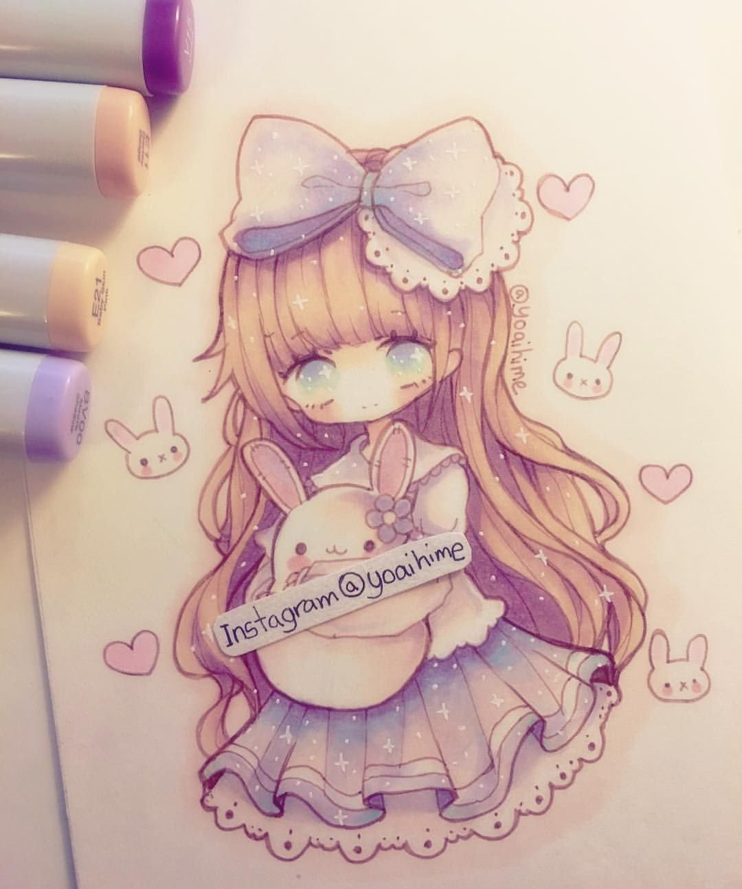 Идеи для кавайных рисунков