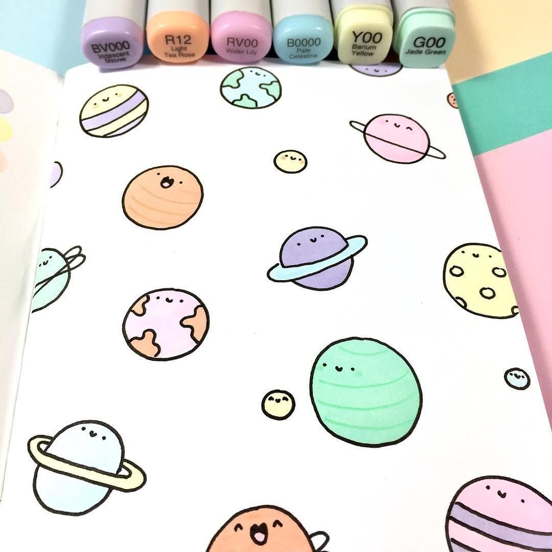 Идеи для рисования кавайные