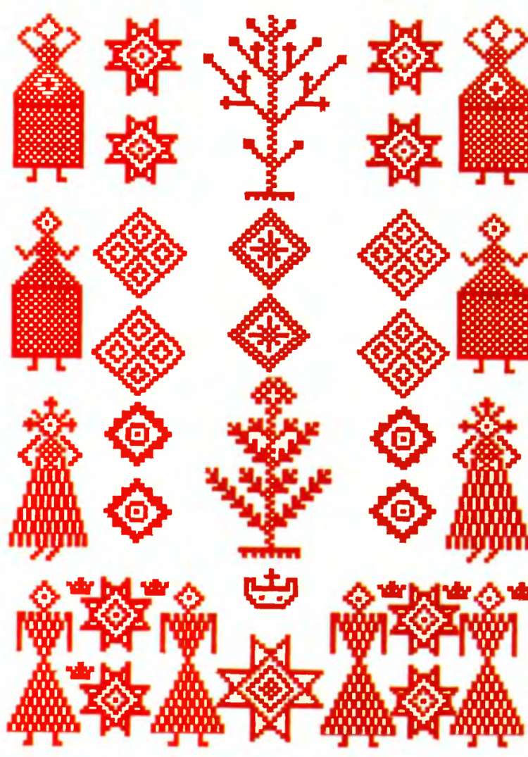 Белорусский орнамент каханне