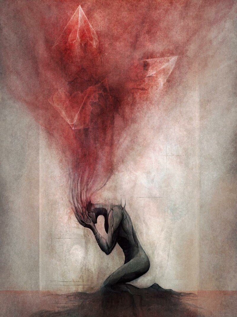 Парень ангел с розой