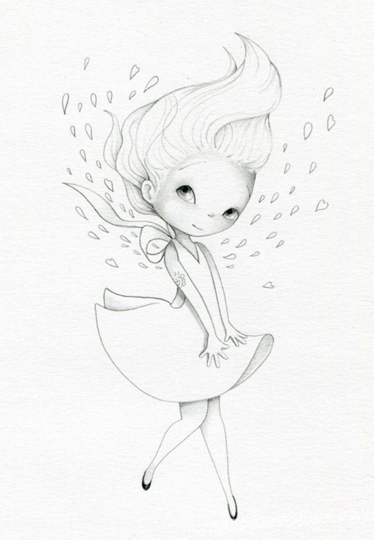 Рисунки для срисовки грустные