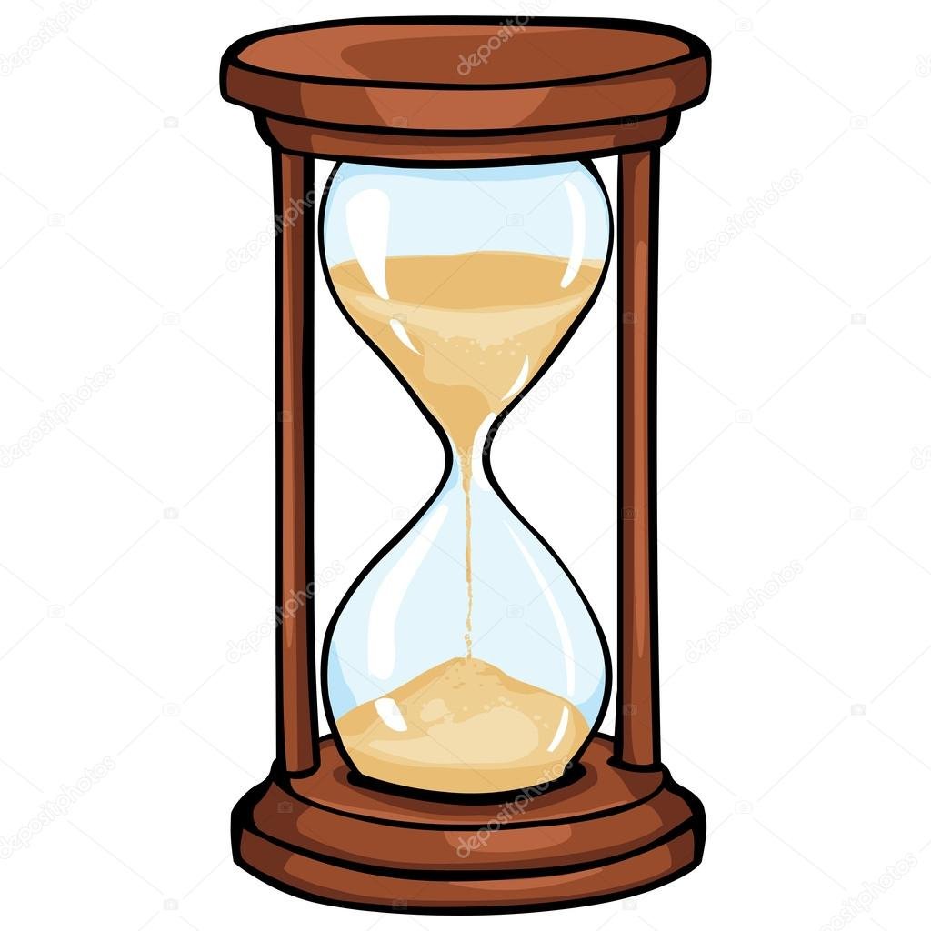 Песочные часы рисунок для детей