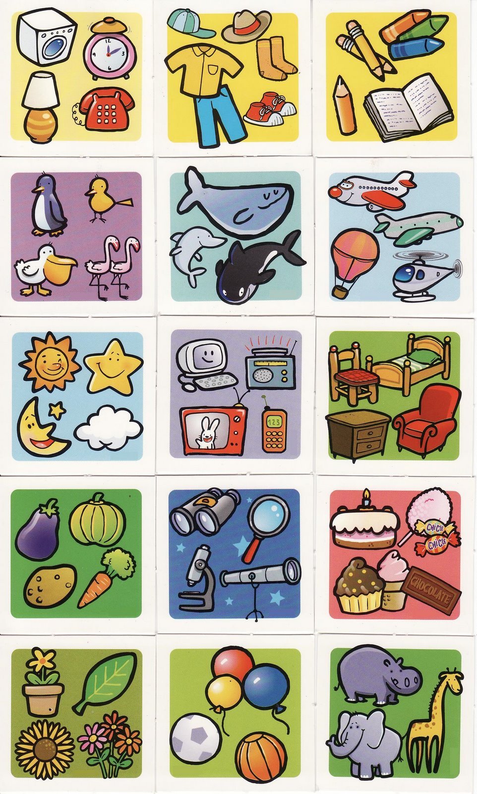 Обобщение предметов