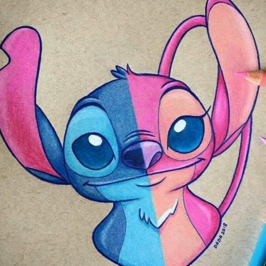 Стич для срисовки