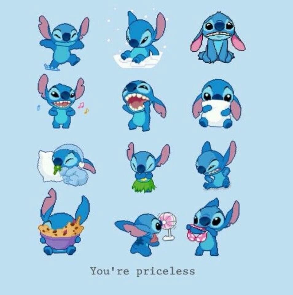 Наклейки со стичем