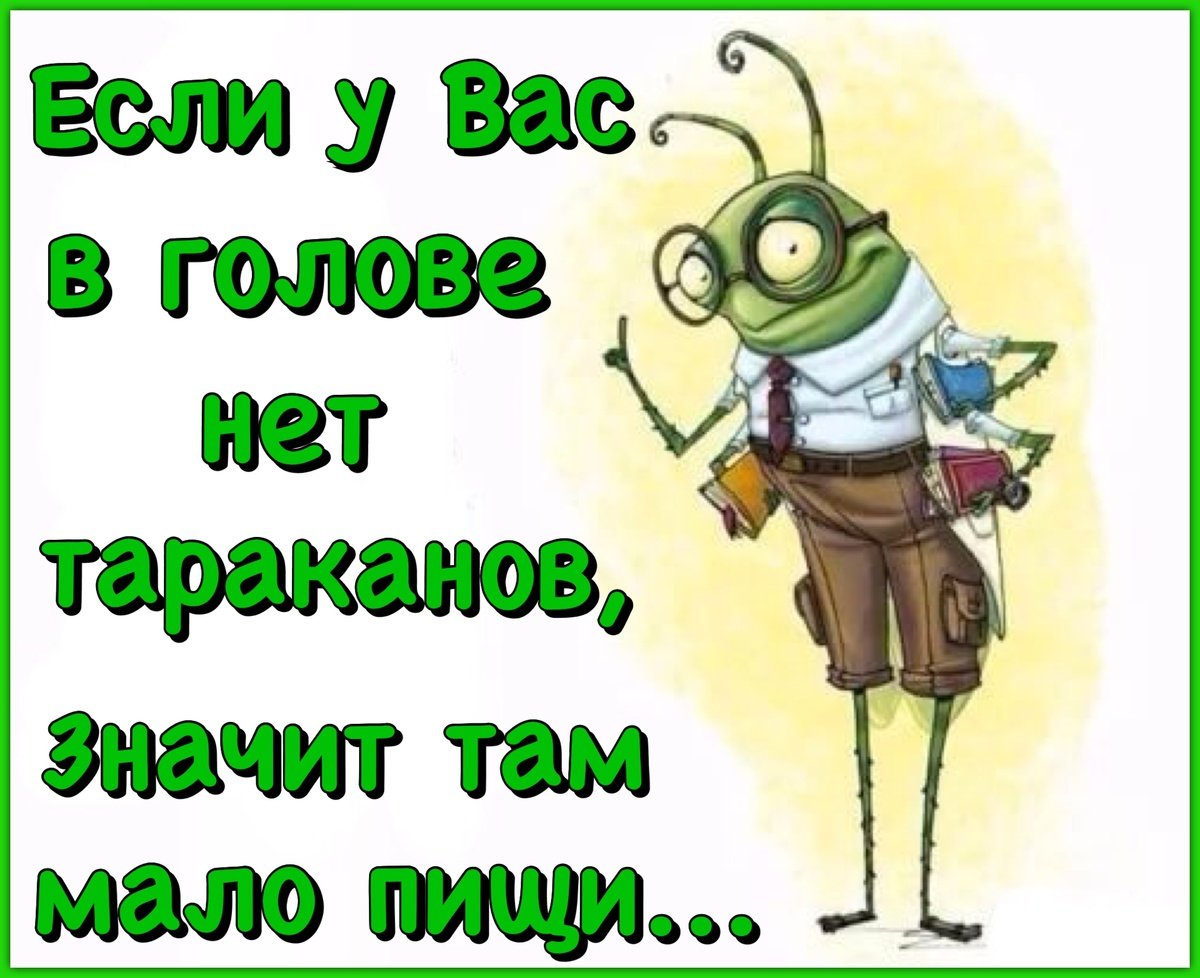 Смешные тараканы в голове