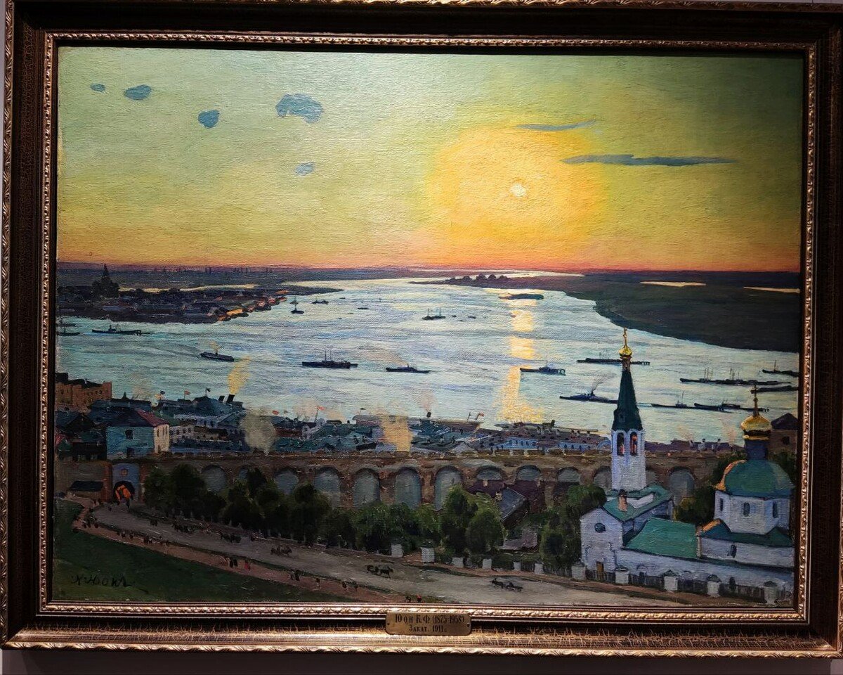 Николай Петрович Крымов розовая зима