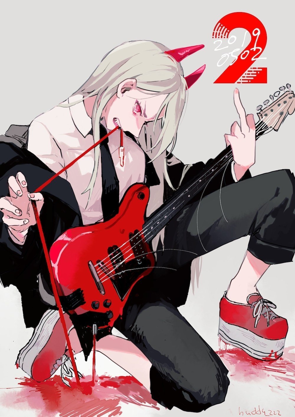 Пауэр Манга цветная