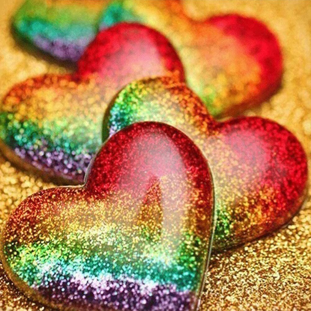 Разноцветное сердце