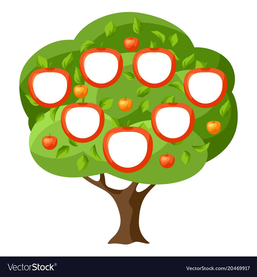 Дерево с пустыми окошками