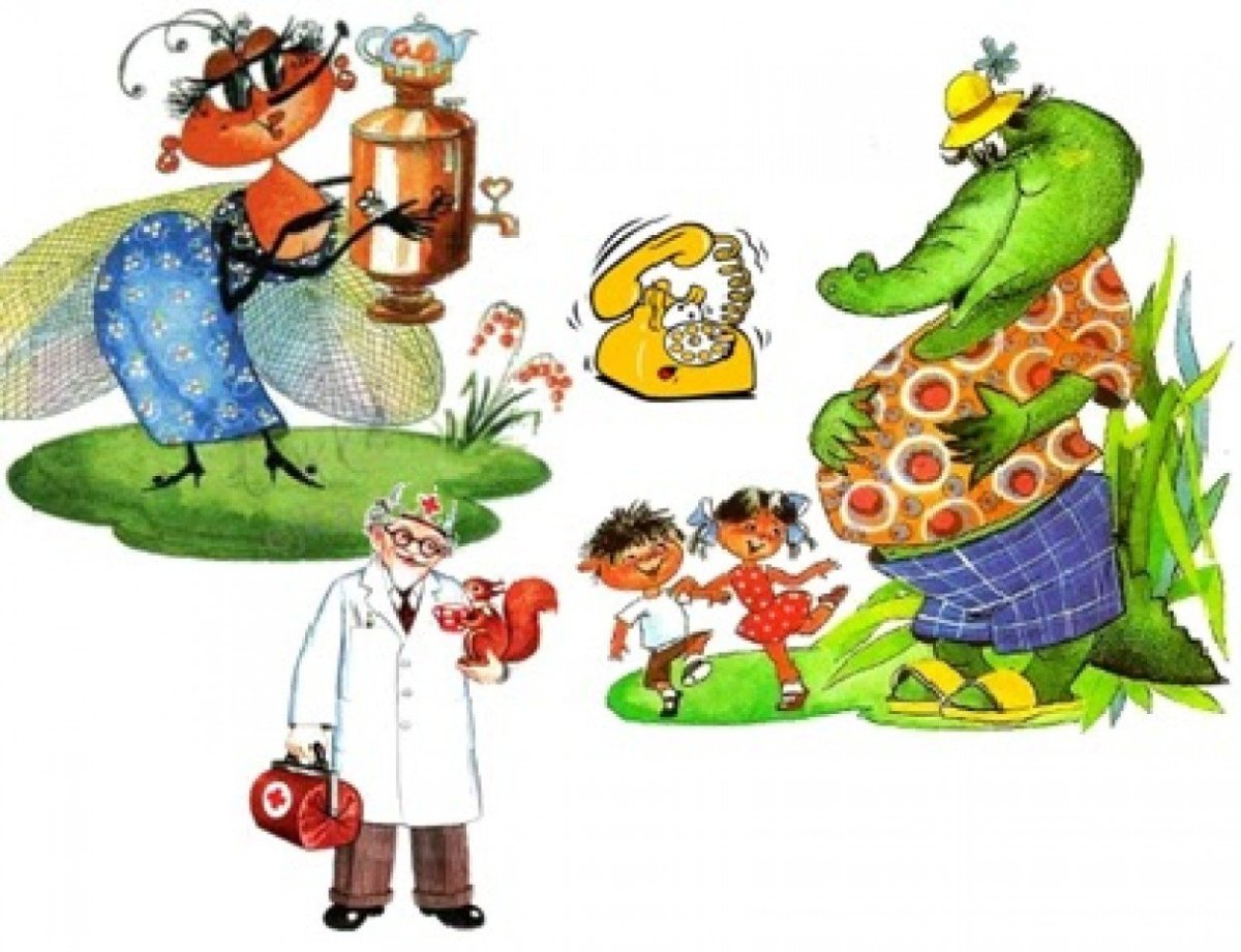 Чуковский корней Иванович Муха-Цокотуха Айболит