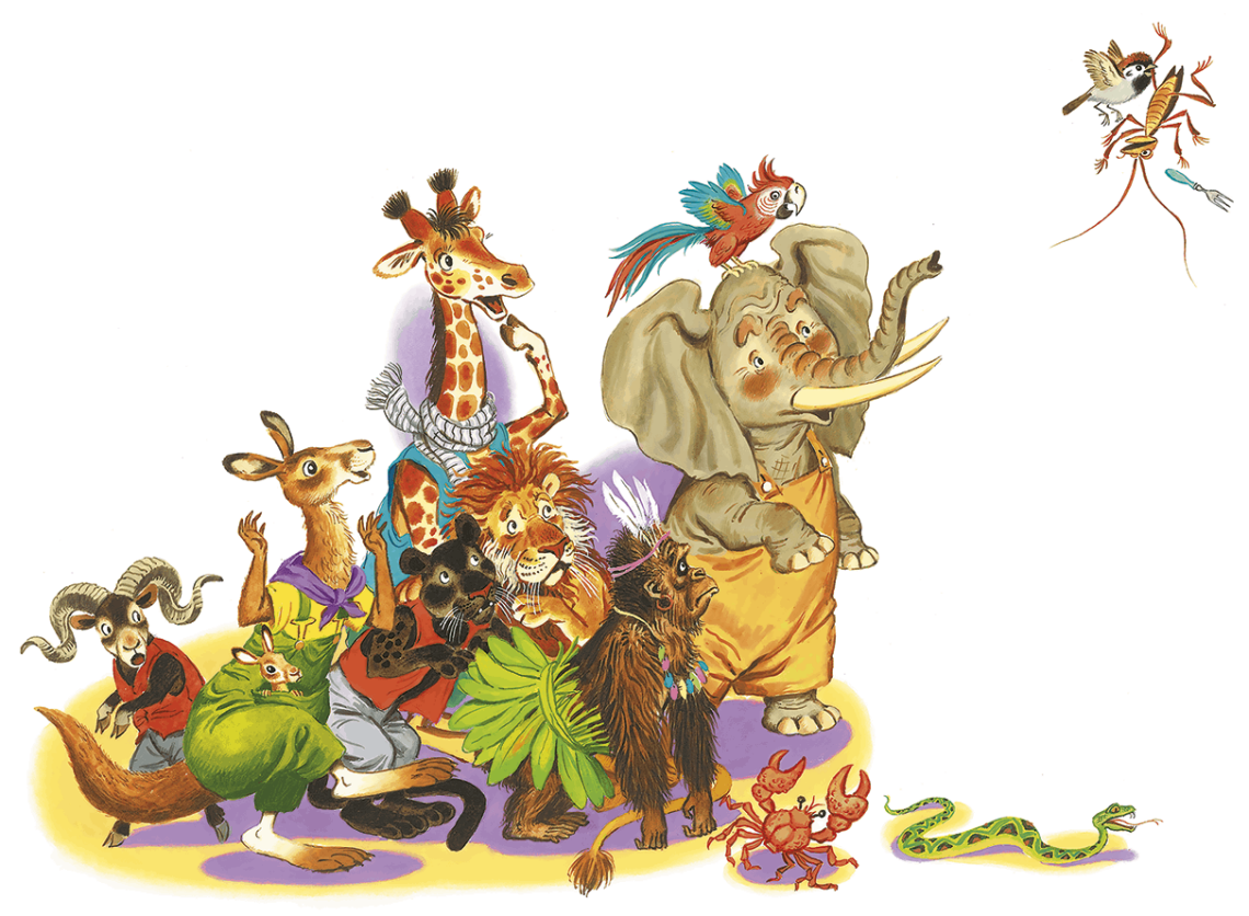 Сказочные персонажи Айболит