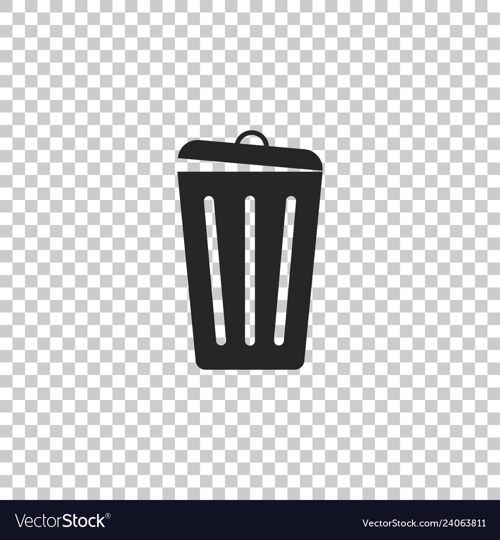 Мусорная корзина с бумагой