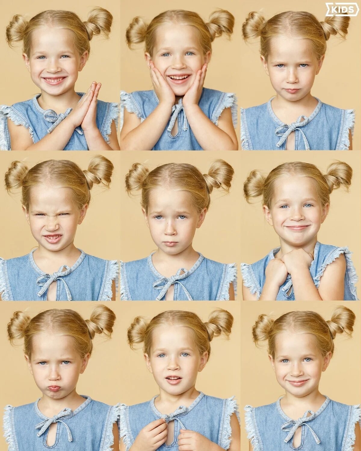 Фотосессия эмоции детей