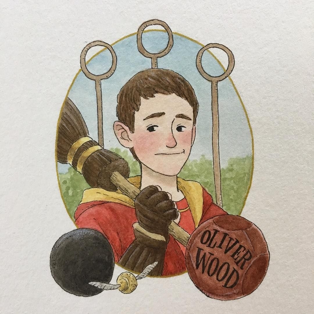 Оливер Вуд квиддич