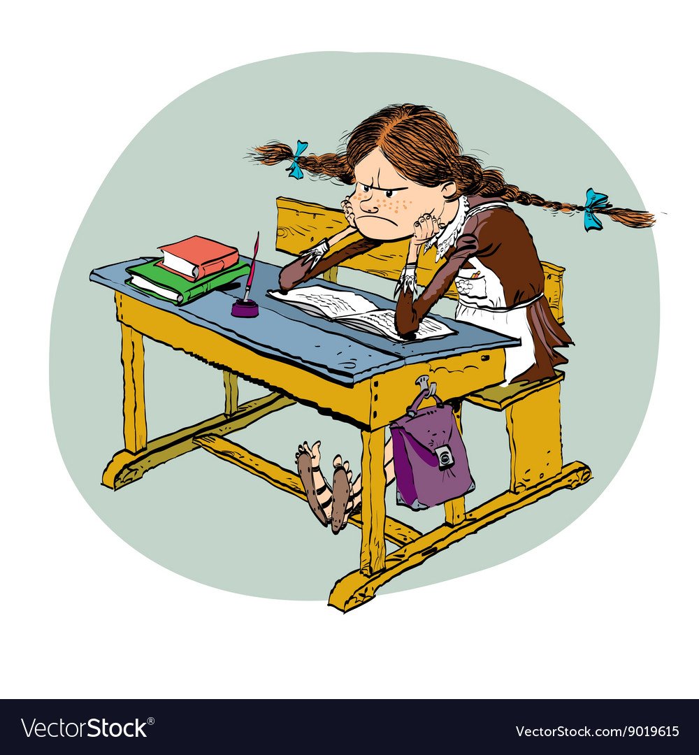 Ученик за партой