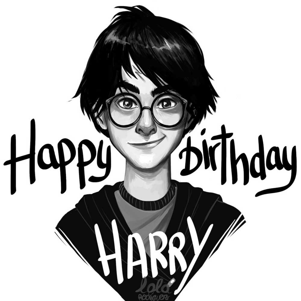 Гарри Поттер рисунок