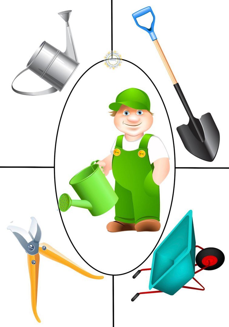 Атрибуты профессий для детей