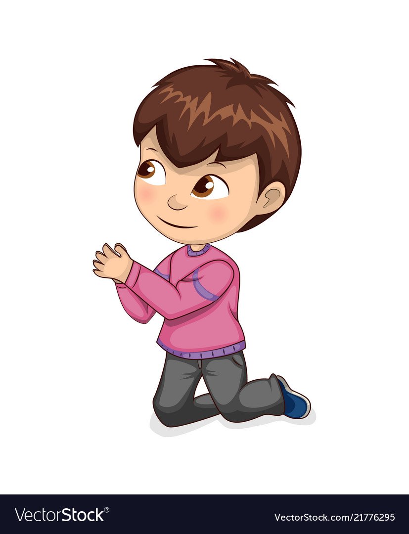 Мальчик просит