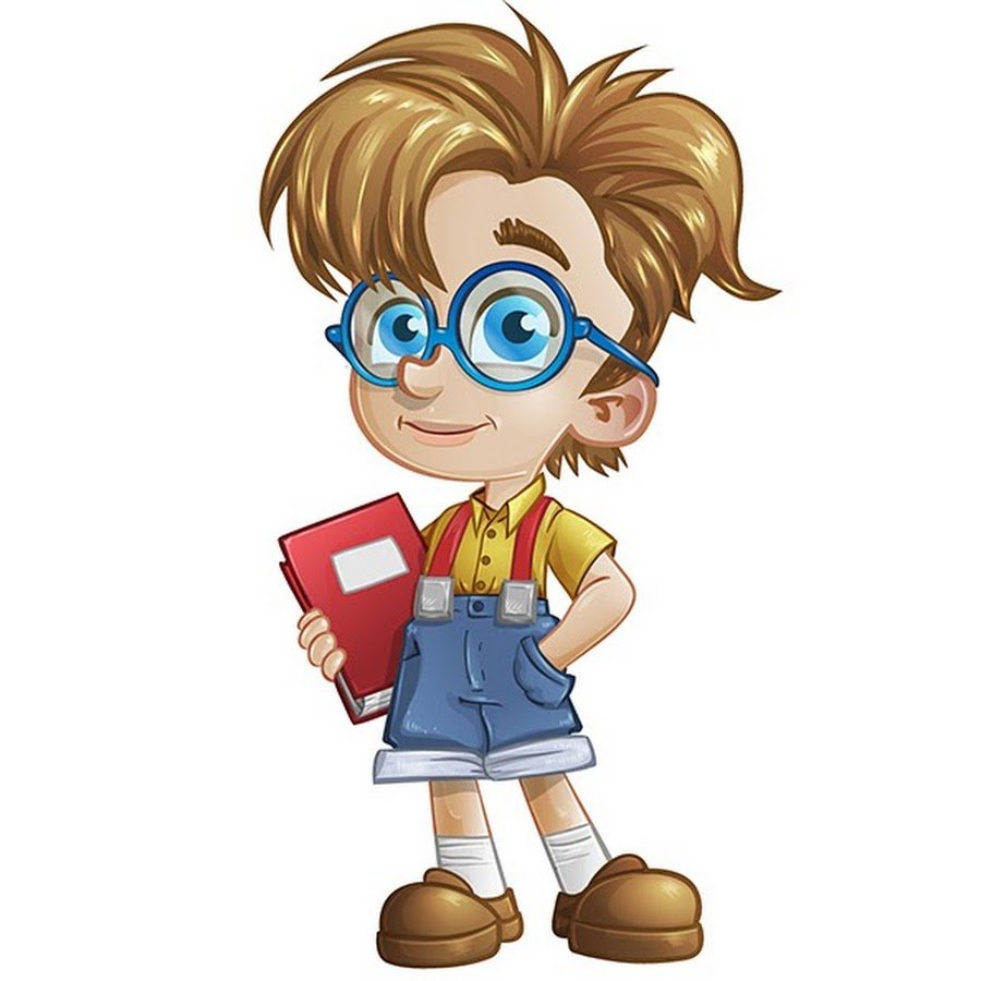 Мультяшные школьники