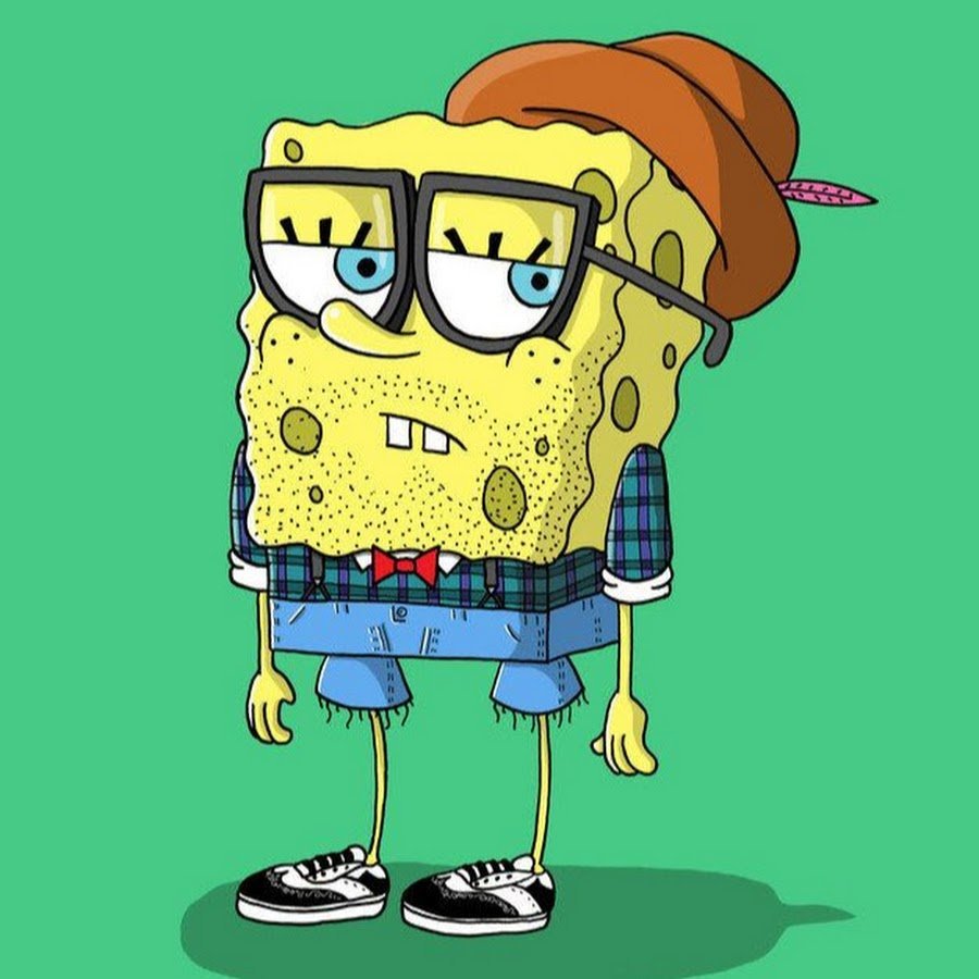 Глаза губки Боба