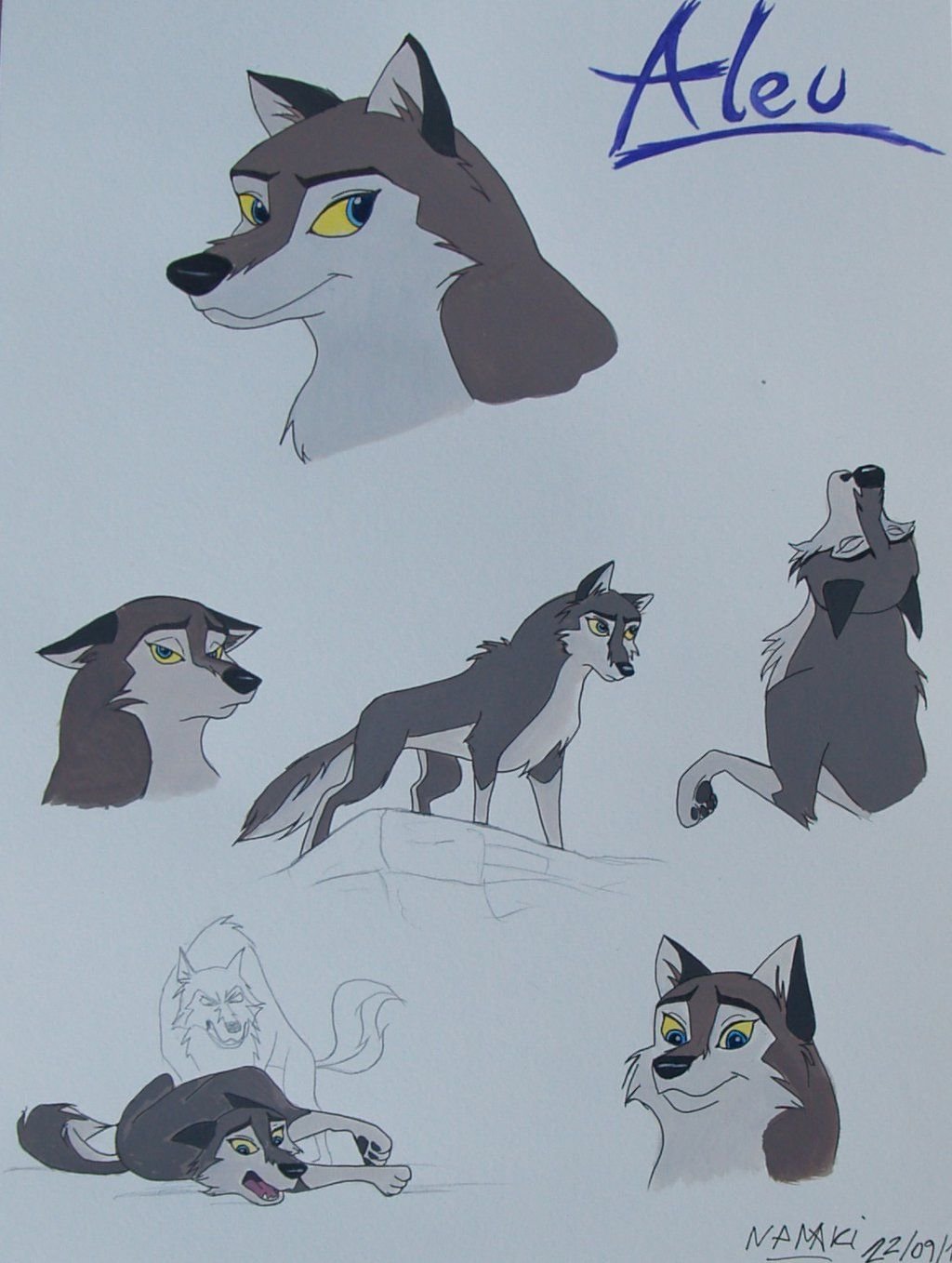 Балто герои мультика