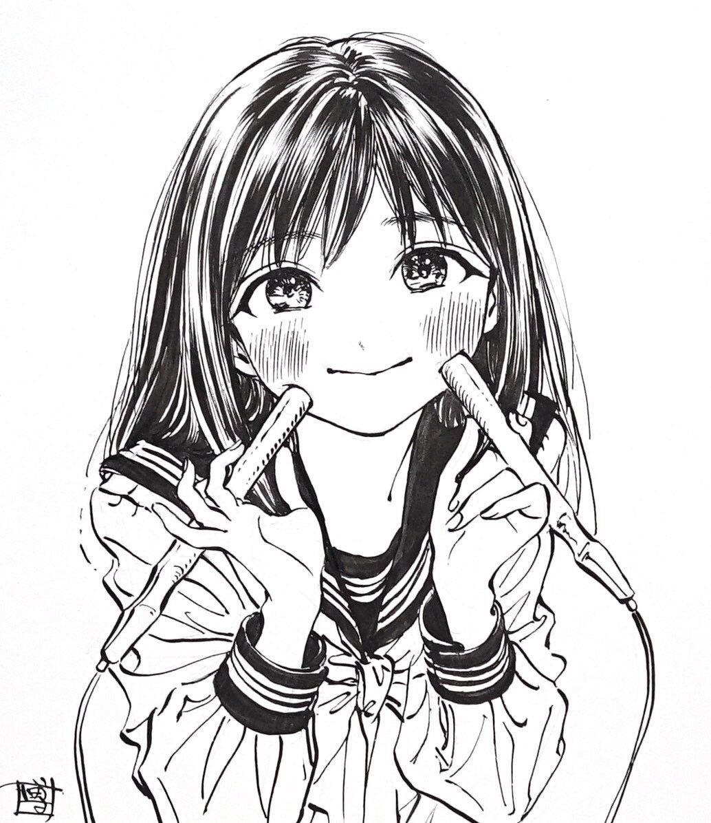 Девочки из манги