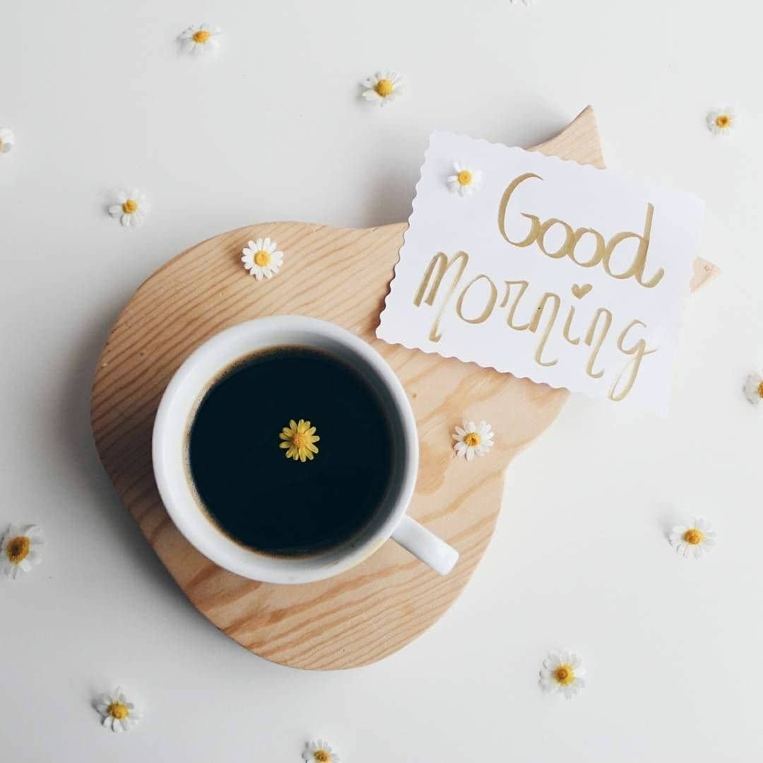 Чашка в руке зимой