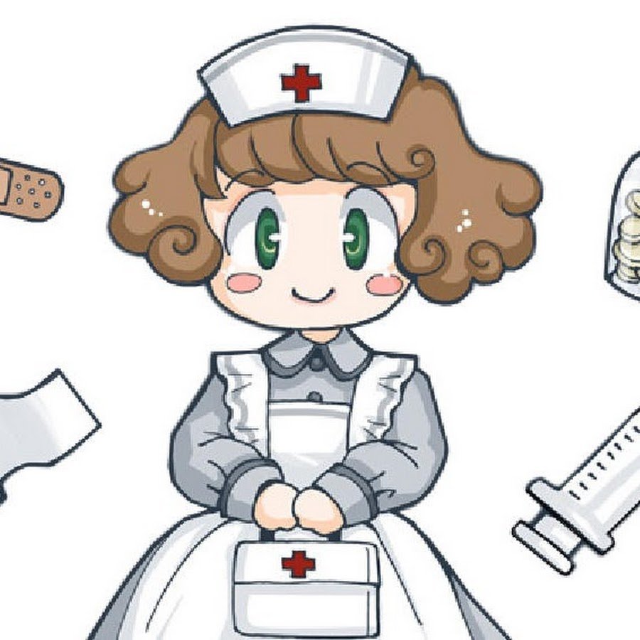 Медсестра рисунок