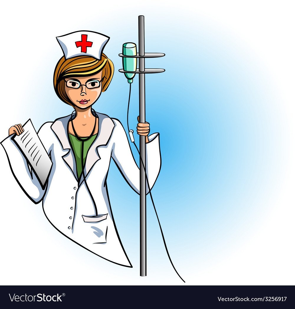 Рисунок на тему медсестра