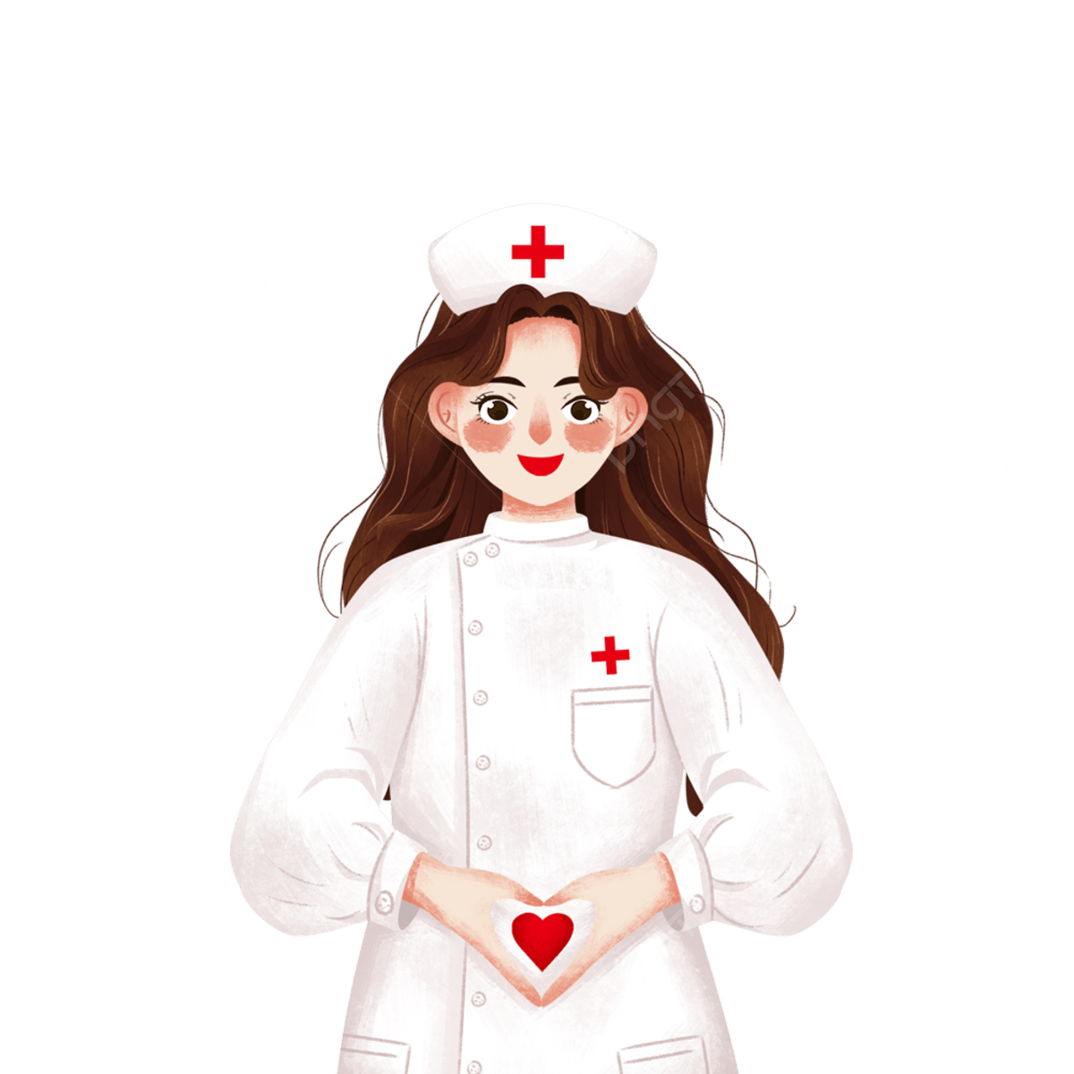 Мультяшная мышь медсестра