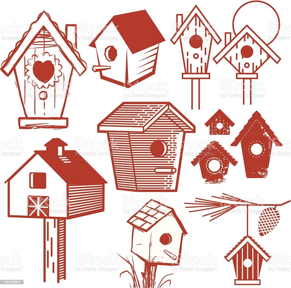 Рисование скворечник