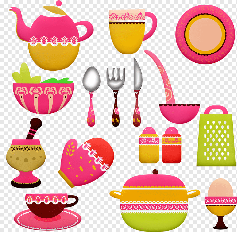 Векторная посуда