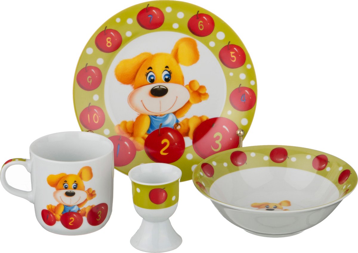Детский набор д/завтрака 4пр Lefard 87-205