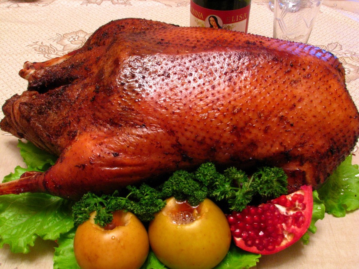 Зажаренная курица