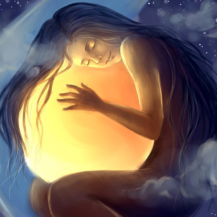 Цветы на закате солнца