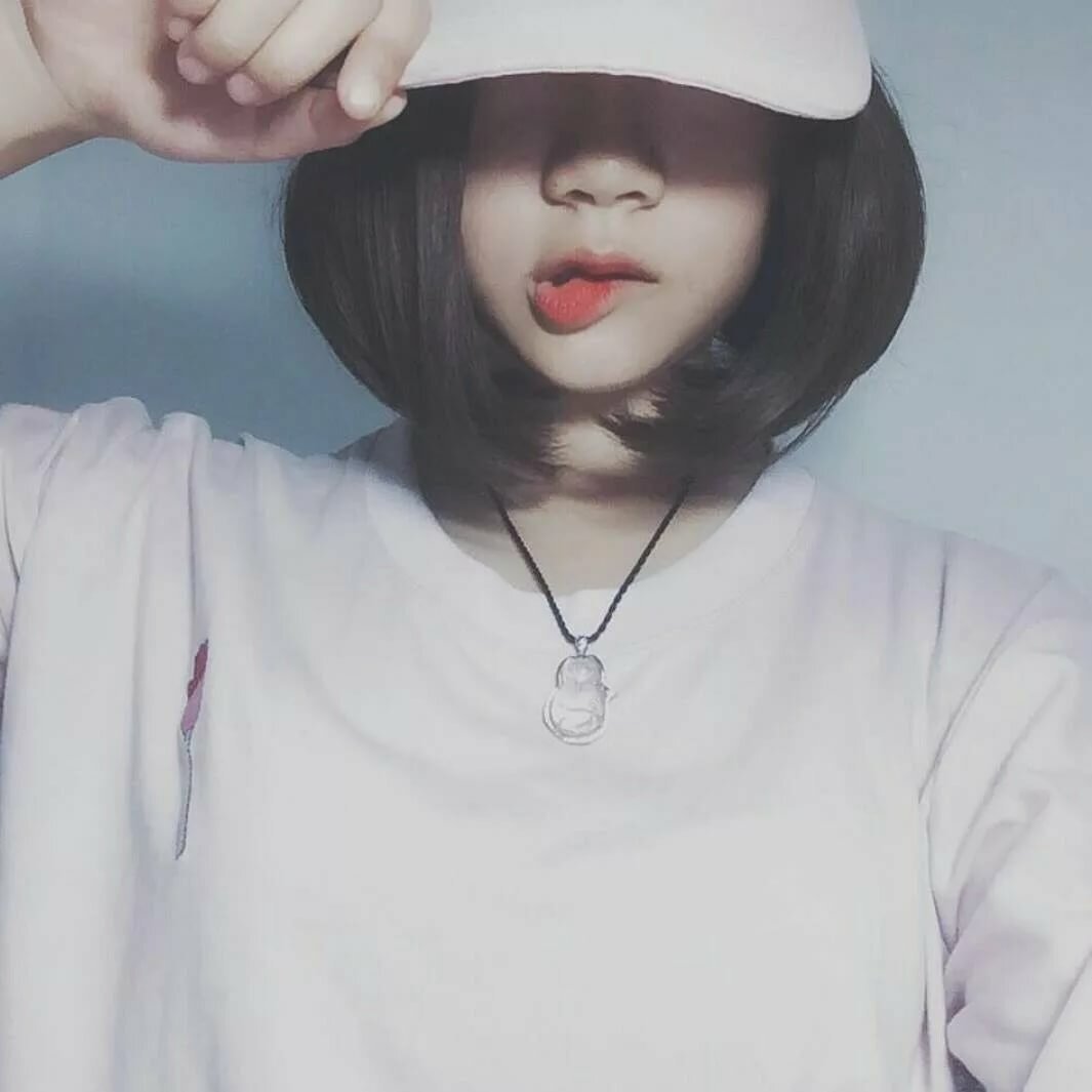 Кореянки с каре без лица