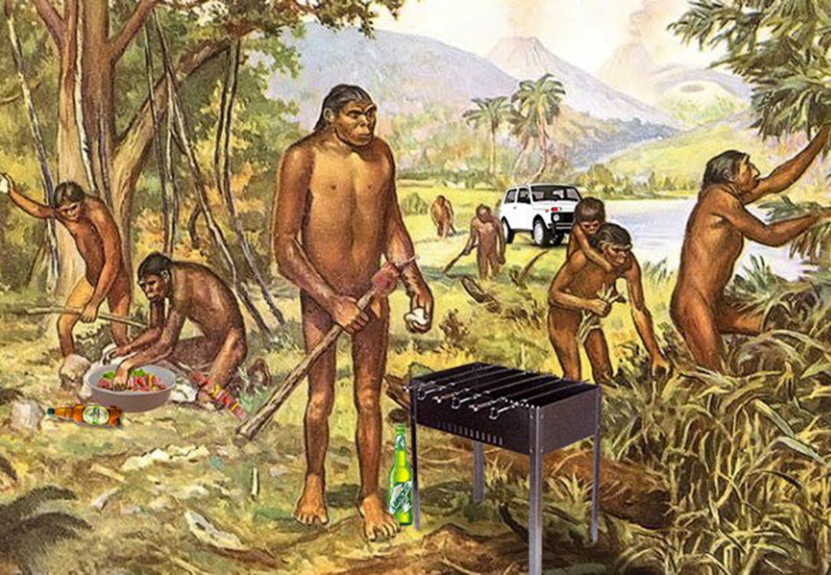 Собирательство неандертальцев