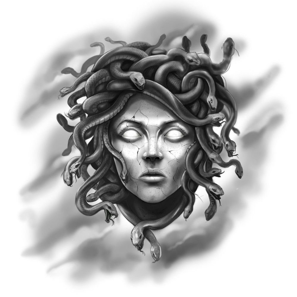 Медуза Горгона реализм
