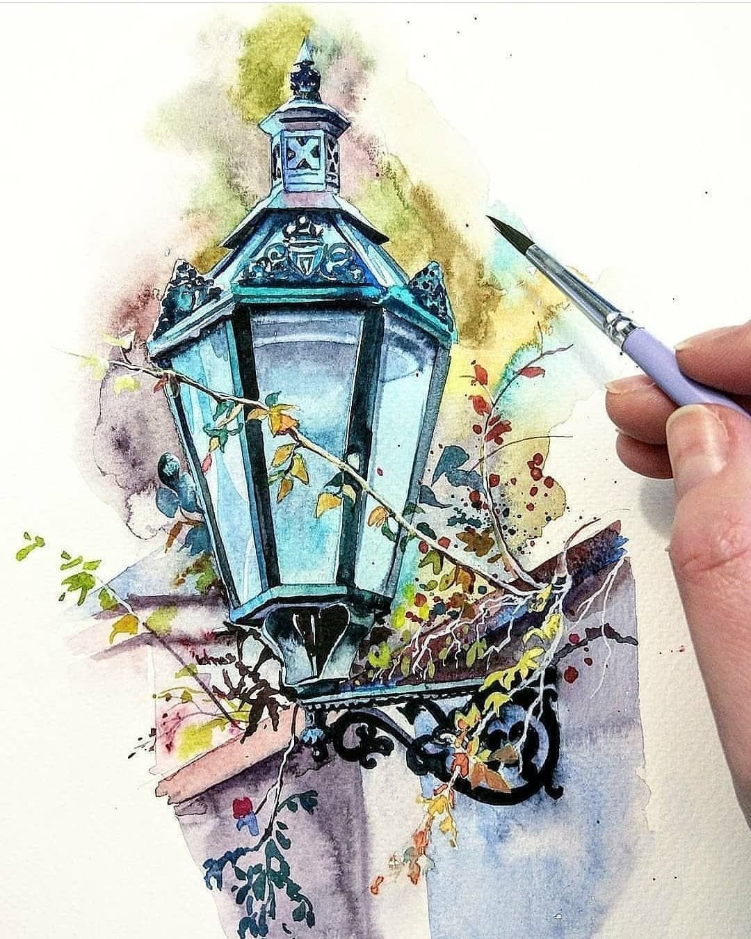 Стилизация уличных фонарей