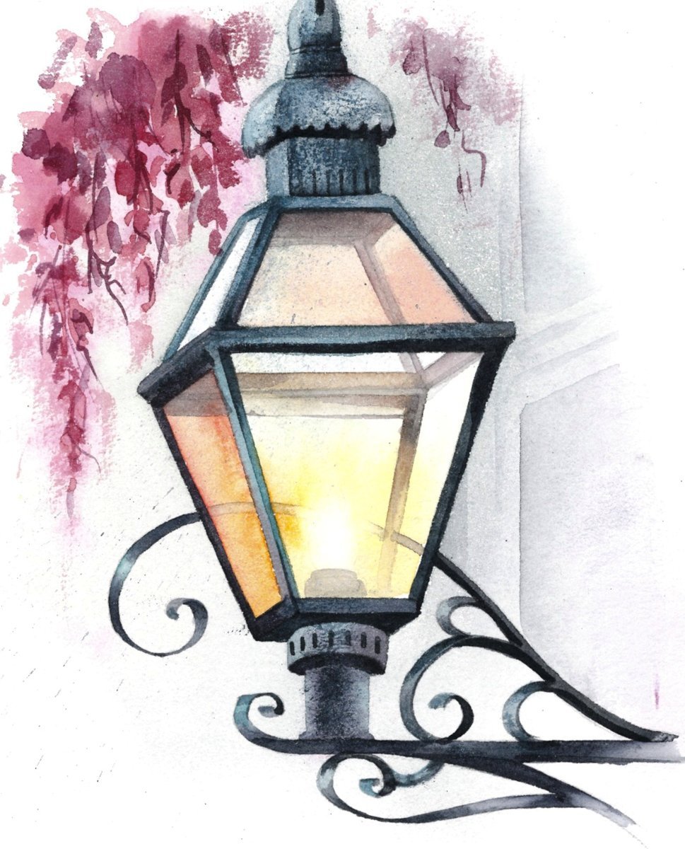 Уличный фонарь картинки